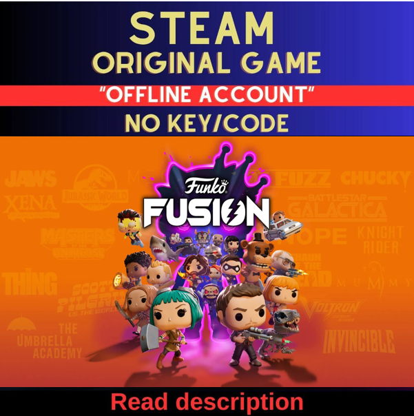 Funko Fusion - Steam Account (Read Description)