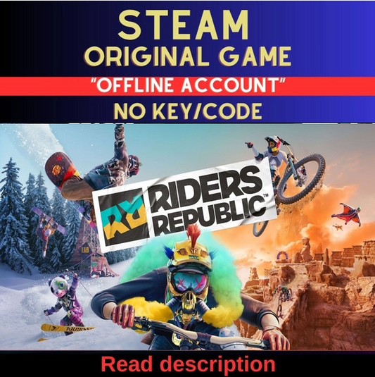 Riders Republic - Steam Account (Read Description)