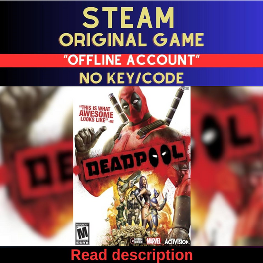 Deadpool  - Steam Account (Read Description)