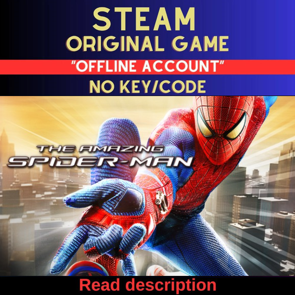 The Amazing Spider-Man - Steam Account (Read Description)