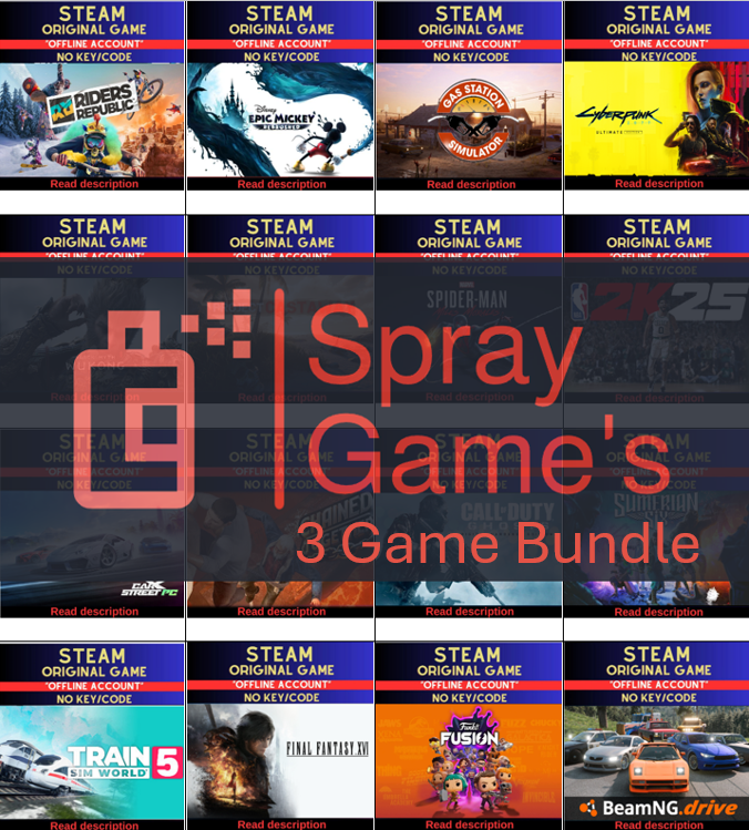 Create Your Own 3 Game Bundle!