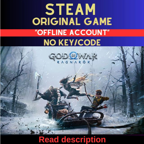 God of War Ragnarök - Steam Account (Read Description)