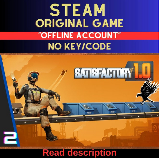 Satisfactory (Steam Account) (Read Description)