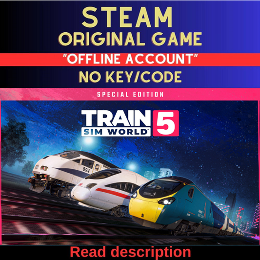 Train Sim World® 5: Special Edition - Steam Account (Read Description)