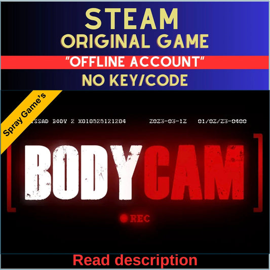 Bodycam - Steam Account (Read Description)