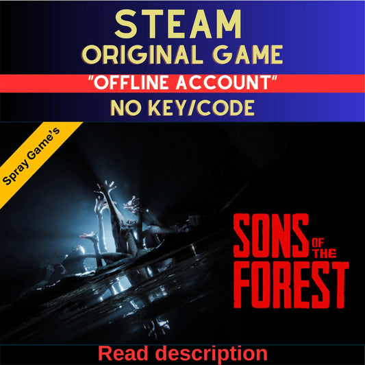 Sons of the Forest - Steam Account (Read Description)