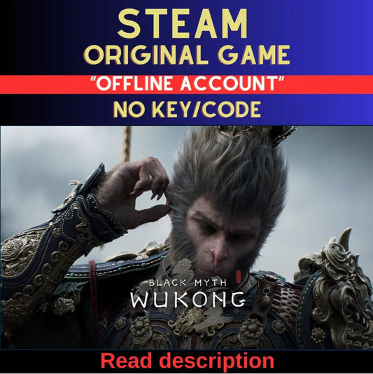 Black Myth: Wukong Steam (Read Description)