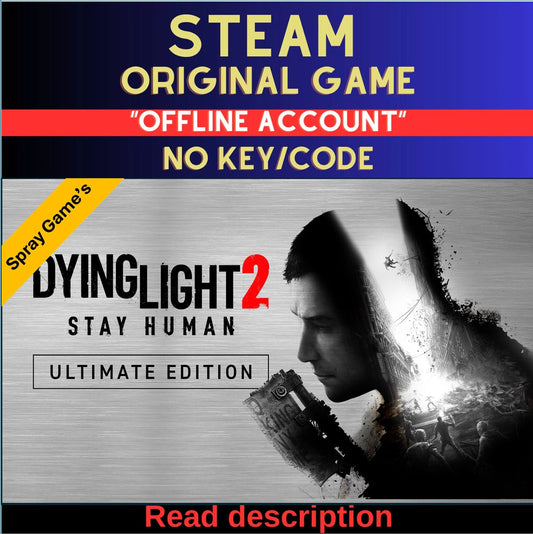 Dying Light 2 Ultimate Edition - Steam Account (Read Description)