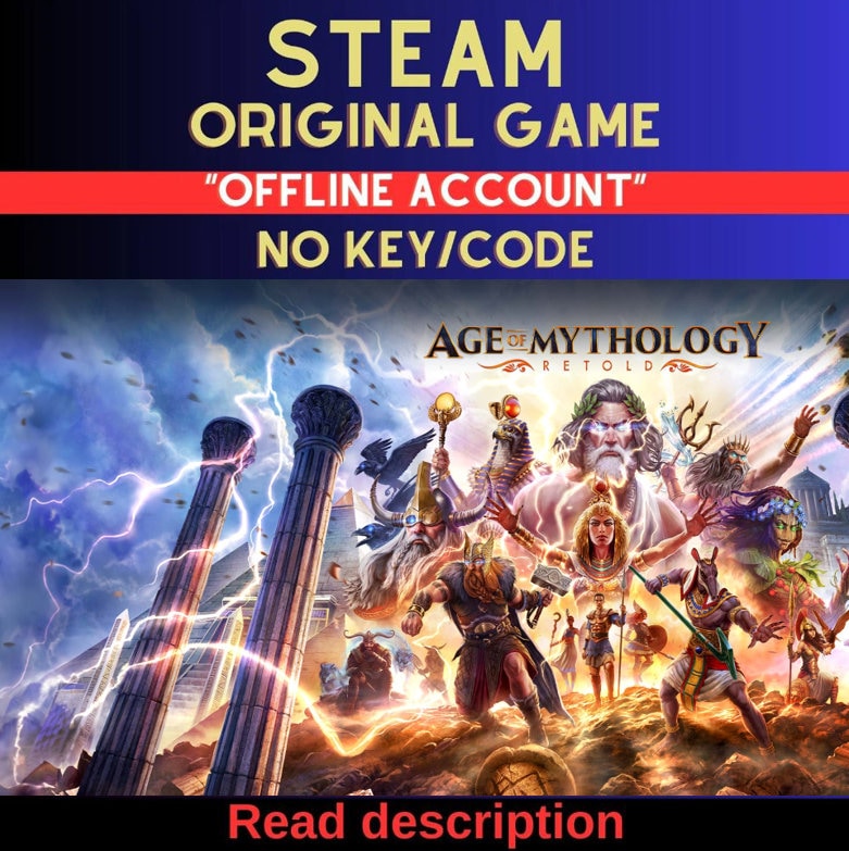 Age of Mythology: Retold Steam (Read Description)