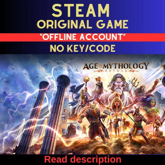 Age of Mythology: Retold Steam (Read Description)